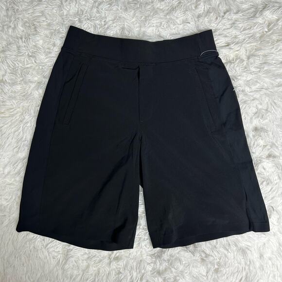 Athleta Brooklyn Bermuda Shorts Black Longer Length Women's Size 2 NWOT - Picture 1 of 11
